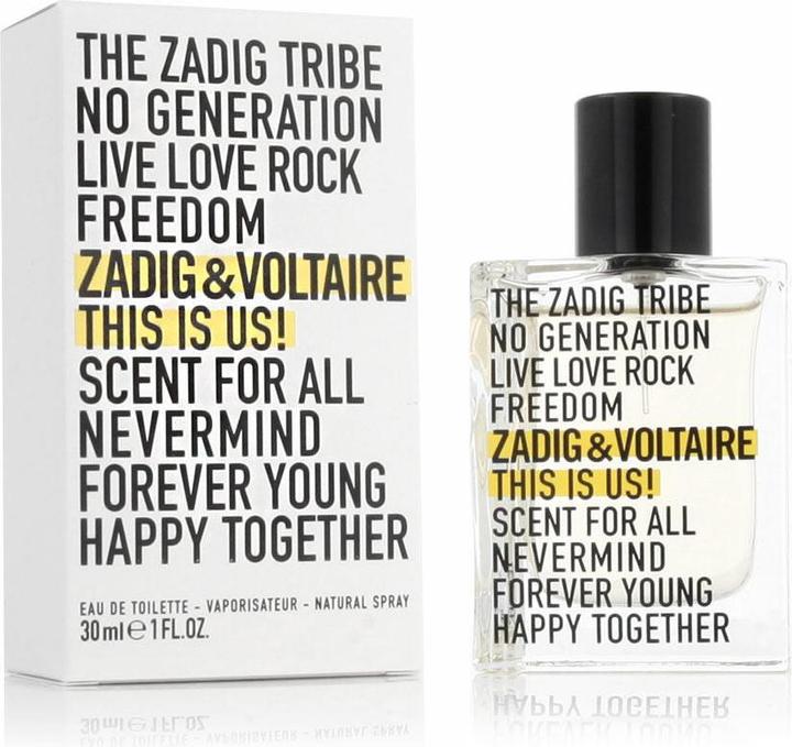 Actual product image Zadig & Voltaire This is Us! - Eau de Toilette (Eau de toilette, 30 ml)