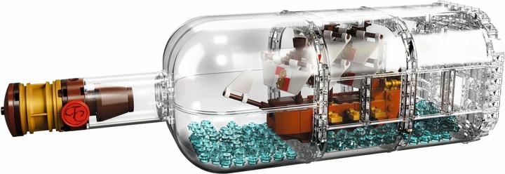 Actual product image LEGO Ideas ship in a bottle (21313, LEGO Ideas, LEGO Rare Sets)