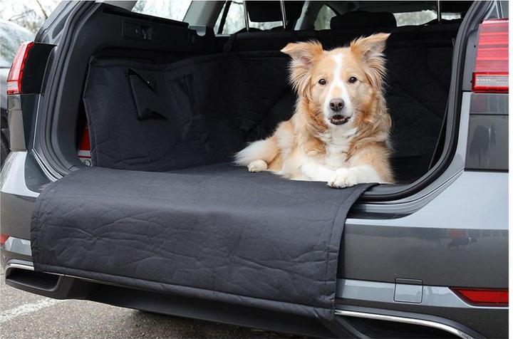 Image du produit Flamingo Couverture de protection pour le coffre 160x121cm (Chien, Fermeture de sécurité, Lavable en machine)