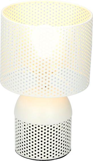 Image du produit Grundig Lampe de table abat-jour perforé blanc (220 lm, E27)