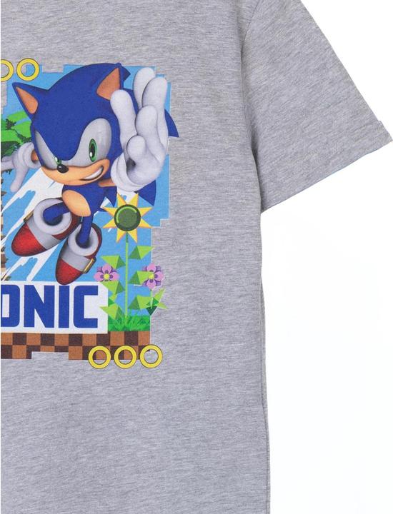 Actual product image Sonic The Hedgehog Childrens/Kids Sonic T-Shirt (104)