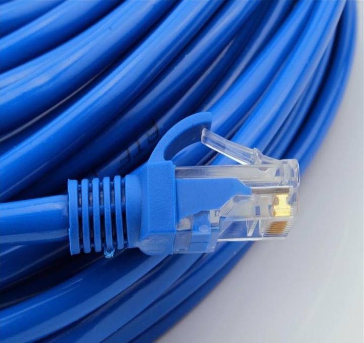 Produktbild JTI 200 cm Cat5e 1000 Mbit/s Ethernet-/Netzwerkkabel - Blau (S/UTP, CAT5e, 2 m)