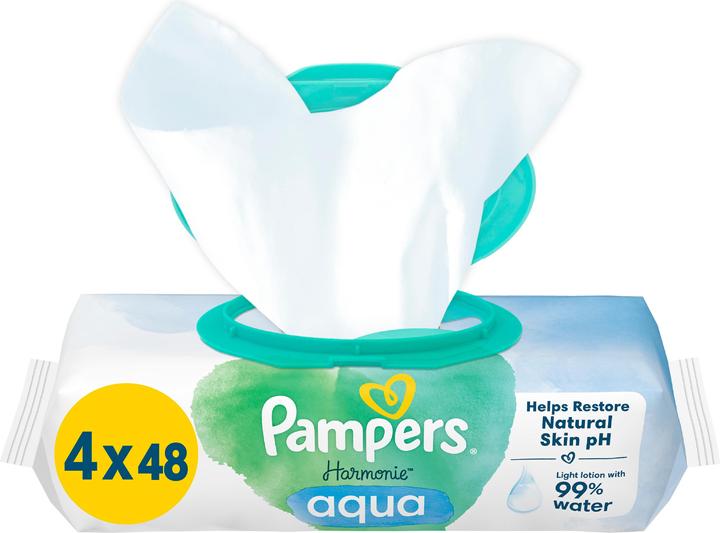 Pampers Harmonie Aqua (192 Stück)