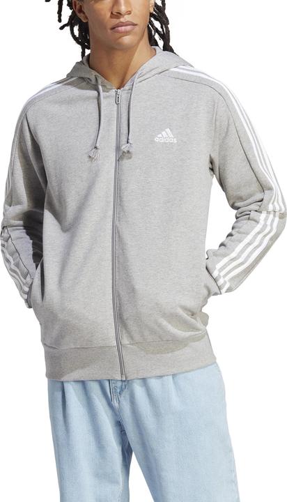Image du produit adidas M 3s Ft Fz Hd,Mgreyh/White Mgreyh/White XL (XL)
