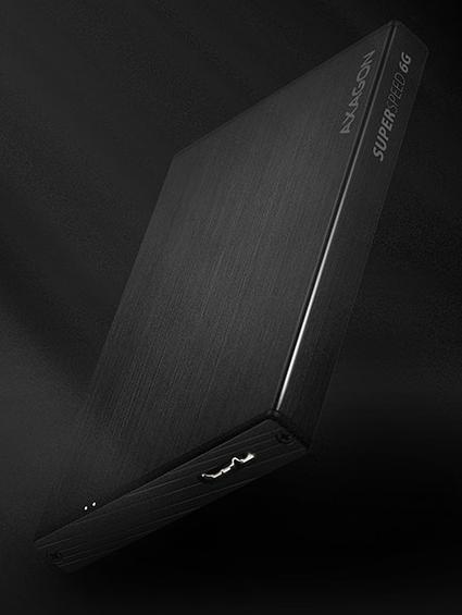 Actual product image Axagon EE25-XA6 - HDD / SSD Enclosure - 2.5 Inch - SATA - Serial ATA II - Serial ATA III (2.5")