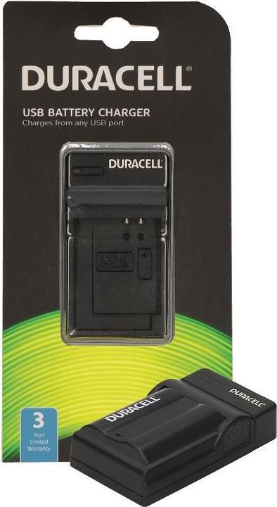 Produktbild Duracell Ladegerät mit USB Kabel für DRNEL15/EN-EL15 (Kamera Akku Ladegerät)