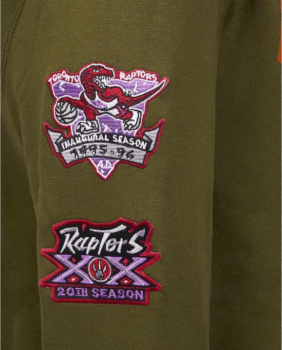 Actual product image Mitchell & Ness Fleece Hoody - FLIGHT Toronto Raptors - S (S)