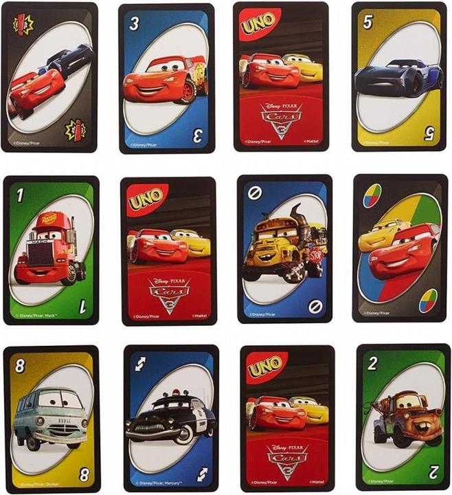 Produktbild Mattel Games Uno Cars 3 (Deutsch, Französisch, Italienisch)