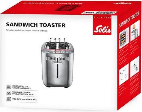 Actual product image Solis Sandwich Toaster