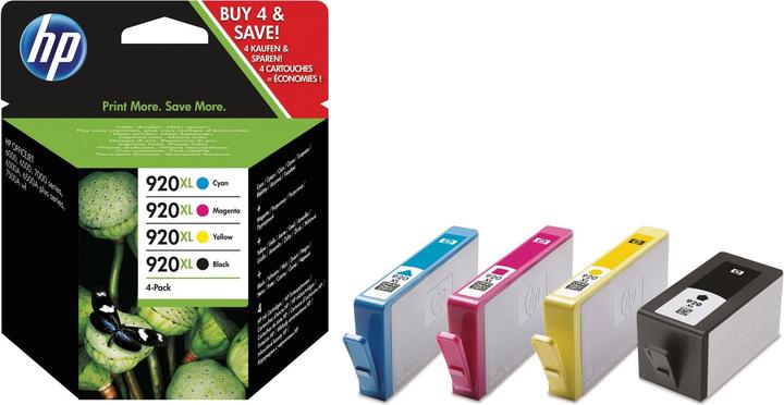 Produktbild HP 920XL Multipack (M, BK, Y, C)
