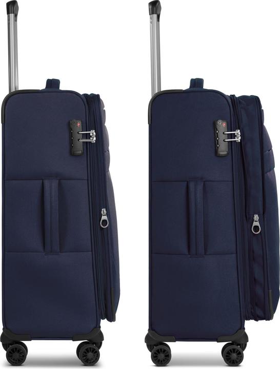 Produktbild Worldpack Chicago 4 Rollen Trolley M 67 cm mit Dehnfalte (65 l, M (50 - 90l))