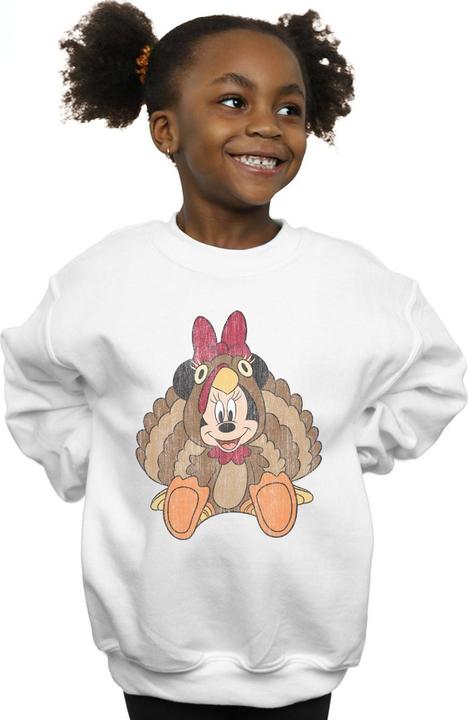 Produktbild Disney Minnie Mouse Thanksgiving Turkey Costume Sweatshirt Mädchen (152, 158)