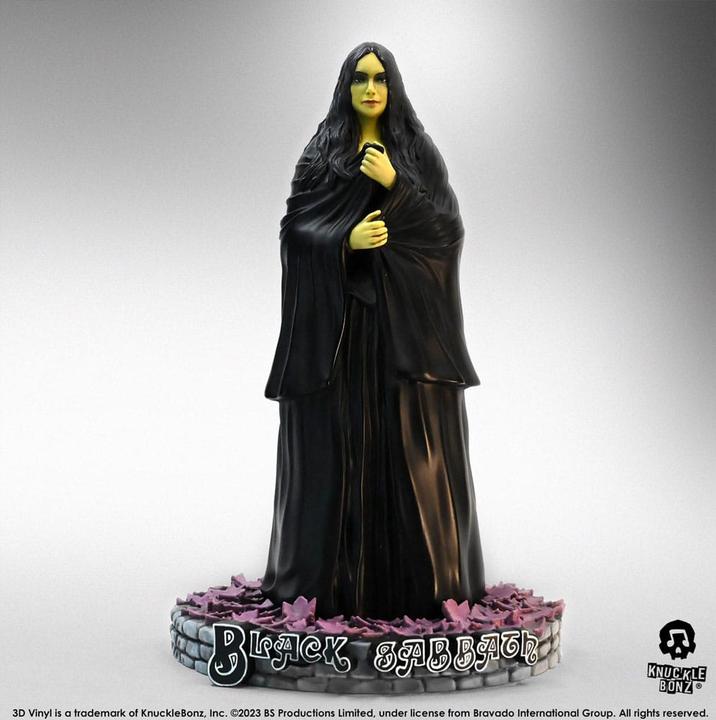 Immagine prodotto Knucklebonz Statua in vinile 3D dei Black Sabbath Witch (1° album) 22 cm