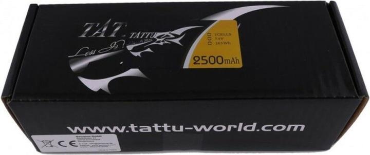 Actual product image Tattu Battery for Fatshark (7.40 V, 2500 mAh)