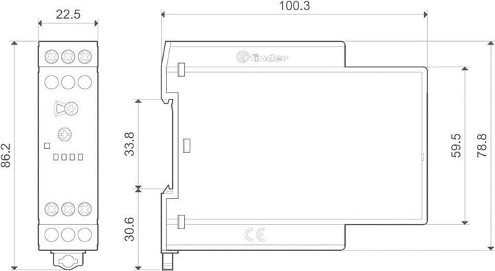 Actual product image Finder Timer SPDT Switch-on delay 0.05s-10Tg