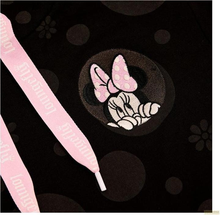 Produktbild Loungefly Disney by Kapuzenpullover Unisex Minnie Rocks the Dots Florals Grösse XL (XL)