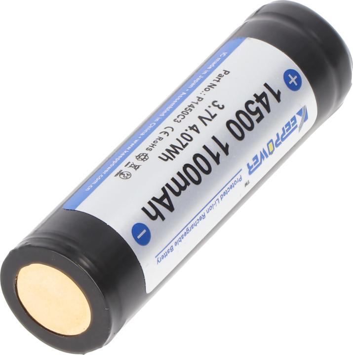 Produktbild Keeppower Akku 14500 PCB geschützt P1450C3 (1 Stk., 14500, 1100 mAh)