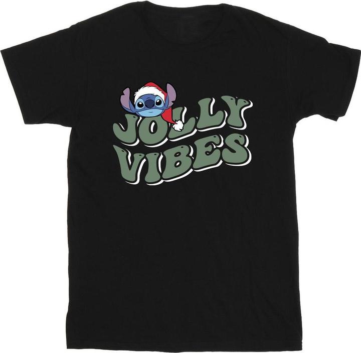 Immagine prodotto Disney Lilo & Stitch Jolly Chilling Vibes Maglietta Uomo (XL)