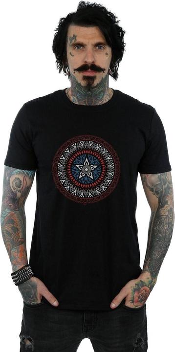 Produktbild Captain America Ornamental Shield TShirt (3XL)