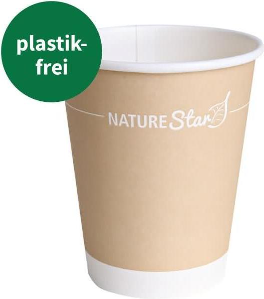 Produktbild Nature Star Hartpapier-Kaffeebecher (50 x)