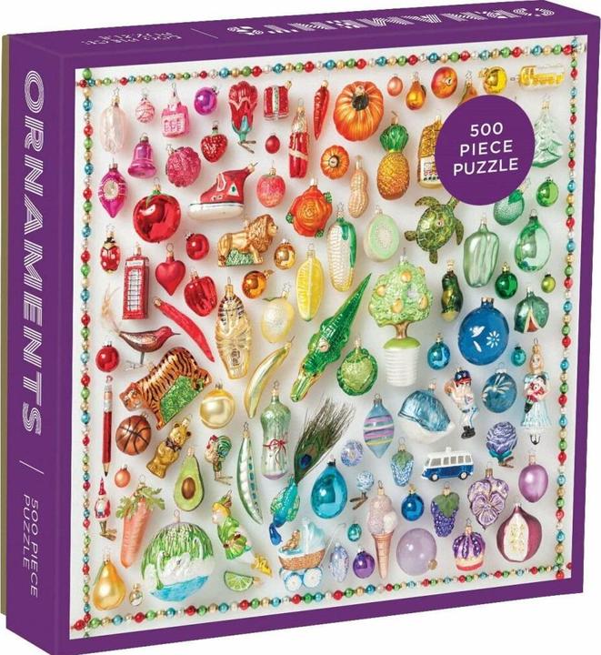 Produktbild Abrams & Chronicle 51745 - Rainbow Ornaments - Puzzle, 500 Teile (500 Teile)