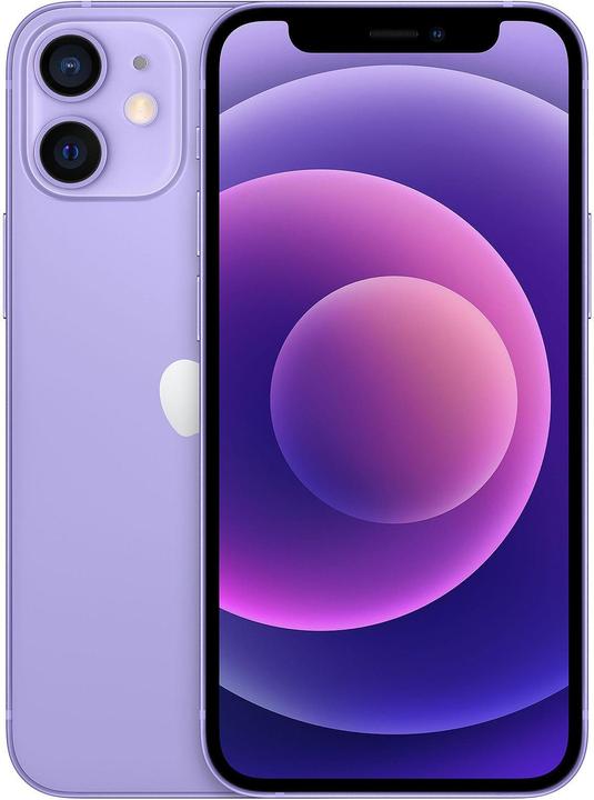 Actual product image Re!commerce iPhone 12 Mini (64 GB, Violet, 5.40", 12 Mpx, SIM + eSIM, B / Very good)