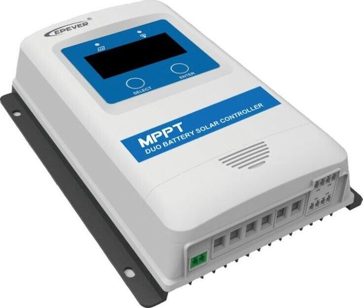 Actual product image Epever DR3210N DuoRacer MPPT charge controller for two batteries