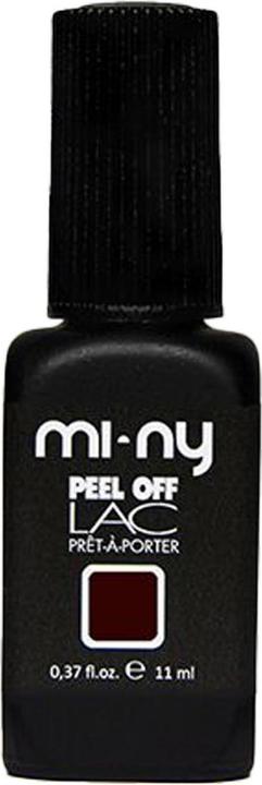 Mi-ny One Step Peel Off Gel Polish - Dark Red (Dark Red)