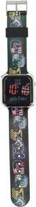 Produktbild Accutime LED-Kinderuhr Harry Potter (schwarz), Digitaluhr mit LED-Anzeige für Uhrzeit und Datum,... (Digitaluhr, 38 mm)