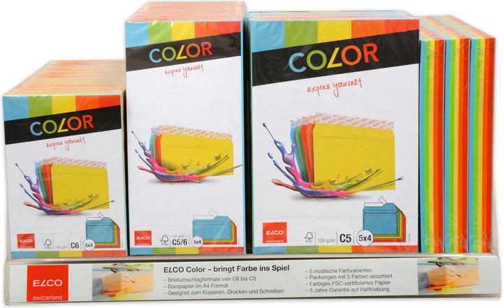 Image du produit Elco Enveloppe - COLOR OPTIFIX (C5, C6, 20 x)