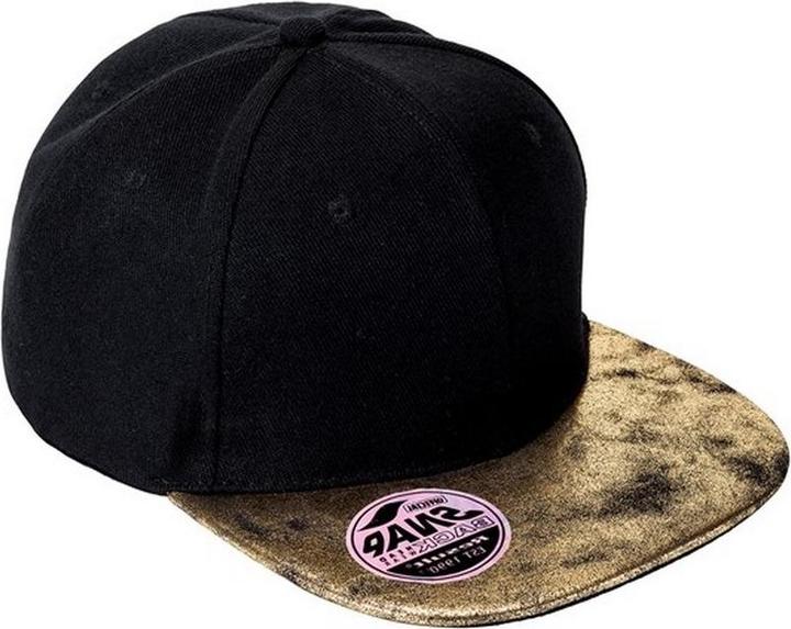 Result Erwachsene Bronx Glitter Flat Peak Snapback Cap (One Size)