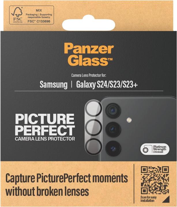 Image du produit PanzerGlass Camera Protector (1 pièce(s), Samsung Galaxy S23+, Samsung Galaxy S23, Samsung Galaxy S24)