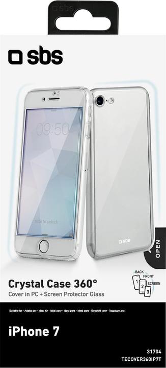 Actual product image SBS Full Body cover 360° (Apple iPhone 8)