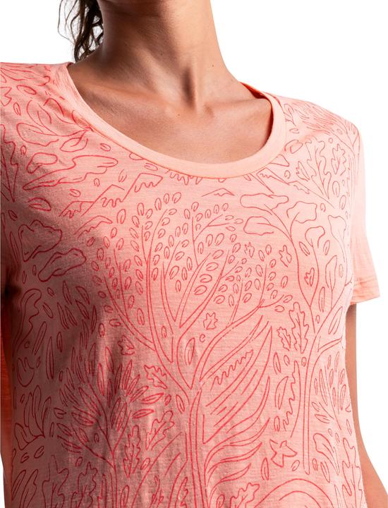Actual product image Icebreaker Women Merino 150 Tech Lite III SS Scoop Tee Through the Woods (S)