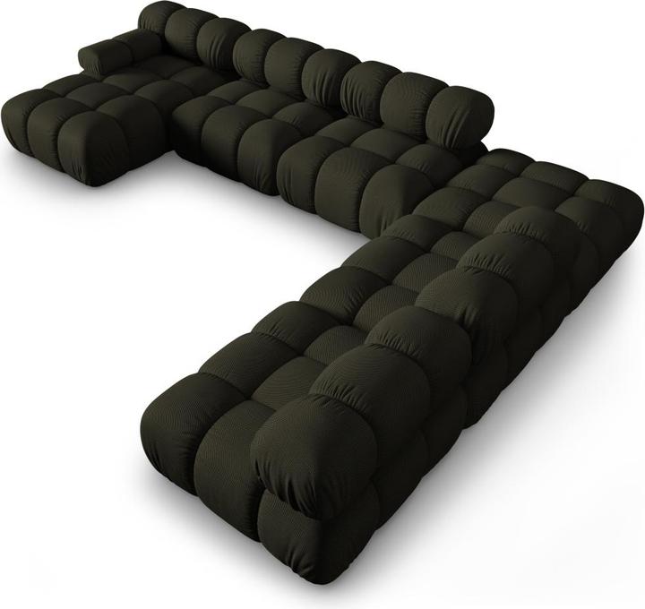 Actual product image Micadoni Modular Panoramic Right Corner Sofa, "Bellis", 7 Seats, 376x282x70Made in Europe (Sofa landscape)