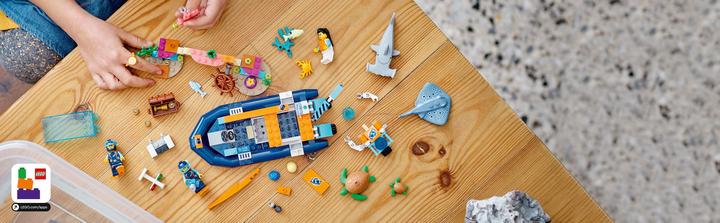 Actual product image LEGO 60377 Marine explorer boat (60377, LEGO City)