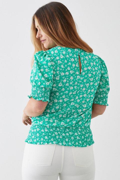 Produktbild Dorothy Perkins Ditsy Print Gerafftes Top (44 D)