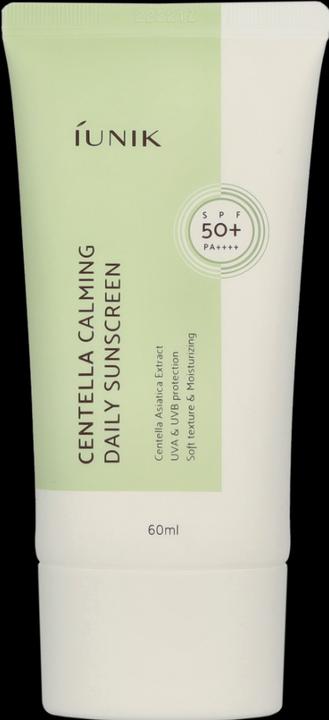 Produktbild iUNIK Centella Calming Vegan Moisture SPF 50+ PA++++ Non-Sticky Light-Weight Daily Sunscreen Reef-Sa (Sonnencreme, SPF 50+, 60 ml)
