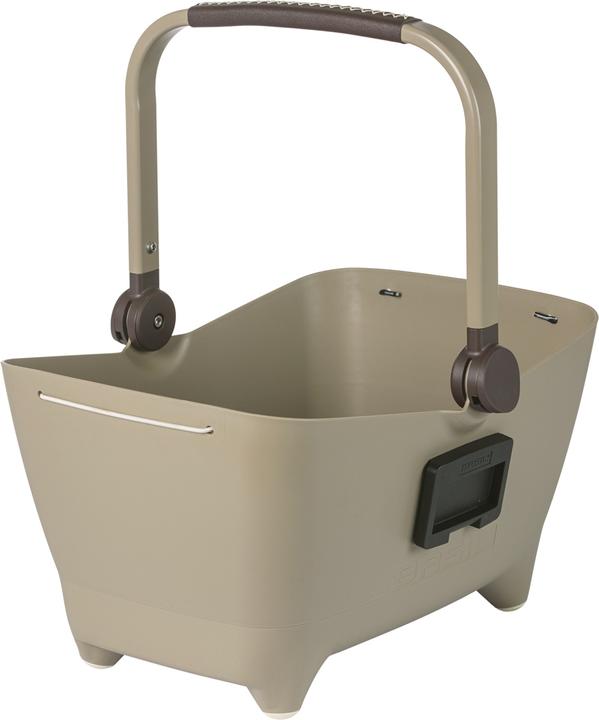 Actual product image Basil Buddy panier de vélo pour chien KF, 32L, brun biscotti (Dog, Washable)