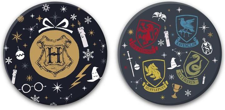 Image du produit Harry Potter packs 2 sous-verres Christmas (carton de 6) (6 x, Dessous de verre)