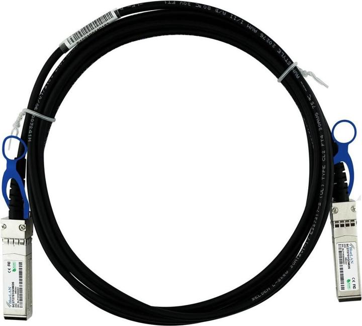 Actual product image BlueLAN NetApp X66130-3 compatible DAC SFP28 SC272701Q3M26