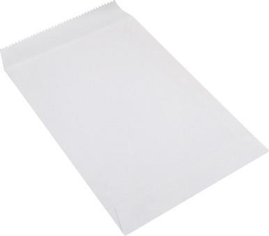 Produktbild Artoz Flachbeutel weiss gross 24x16,5cm, mit Lasche (Geschenktüte, 24 x)