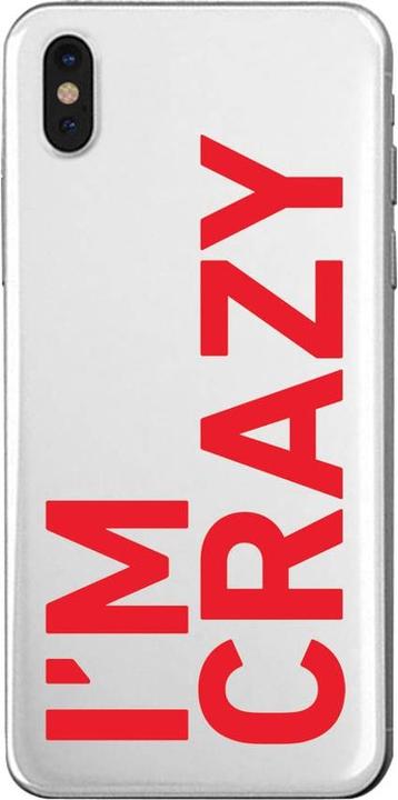 Immagine prodotto SBS Cover Sono pazzo per iPhone XS/X (Apple iPhone XS, Apple iPhone X)