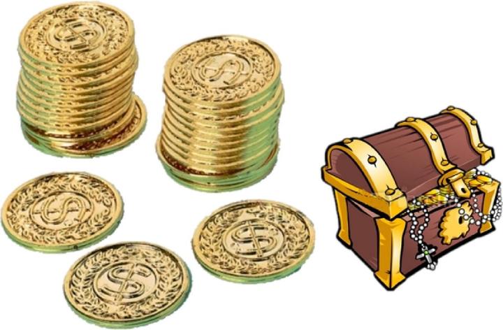 Produktbild Amscan Goldschatz