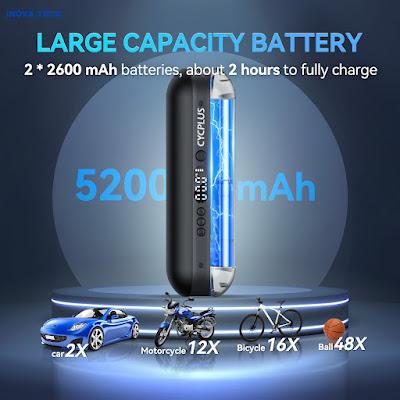 Actual product image Cycplus Air pump A2