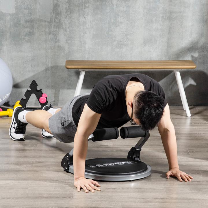 Immagine prodotto Homcom Trainer per muscoli addominali con cuscini di seduta