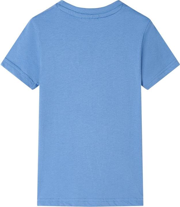 Produktbild VidaXL Kinder-T-Shirt Mittelblau 116,Material: 100 (116)