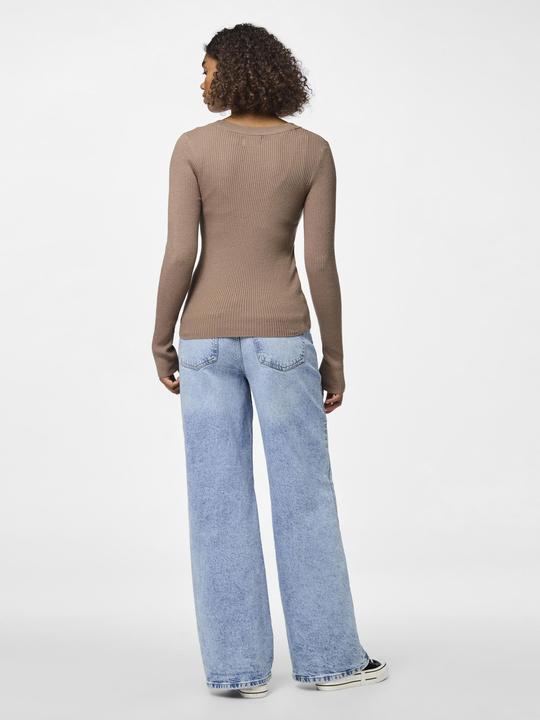 Actual product image Pieces Pcmira Ls U-Neck Knit Noos Bc (XS)