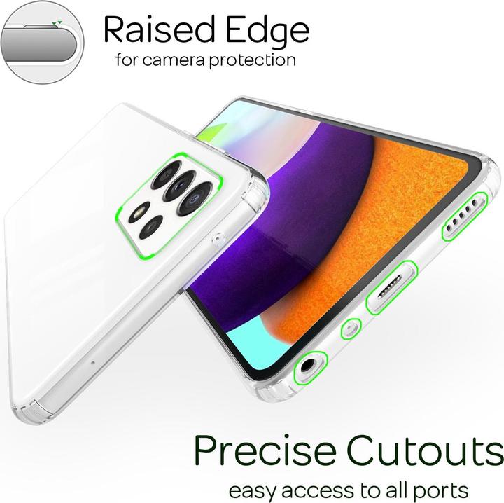 Produktbild Nalia Klare Handyhülle (Samsung Galaxy A52, Samsung Galaxy A52 5G)