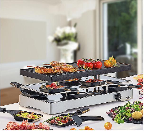 Actual product image Küchenprofi Raclette with aluminium grill plate +